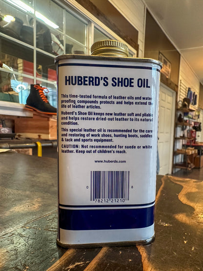 Huberds Shoe Oil Conditioner and Waterproofer