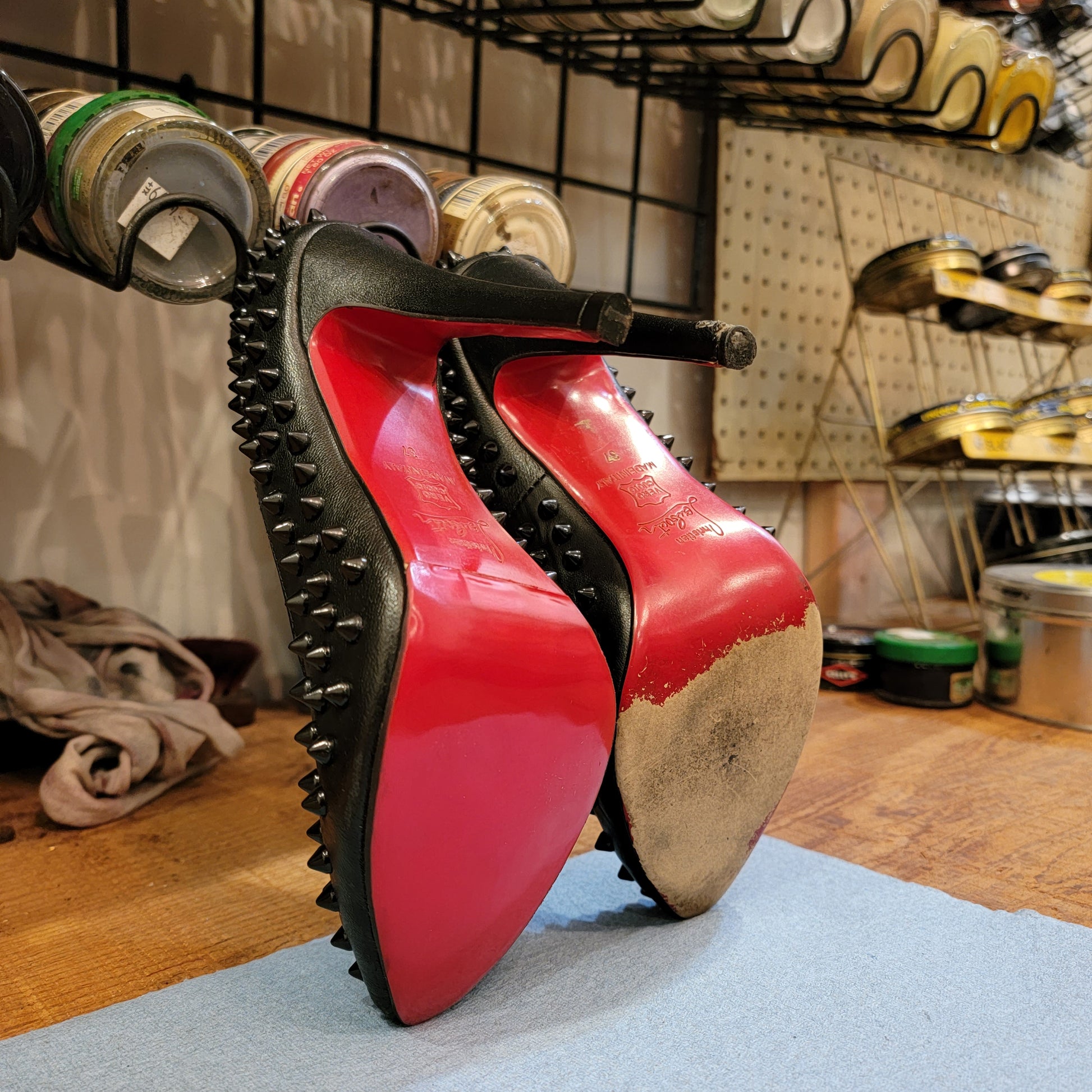 Shoe Repair Christian Louboutin Insoles Christian Louboutin Red