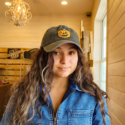 JACK-O-LANTERN BASEBALL CAP