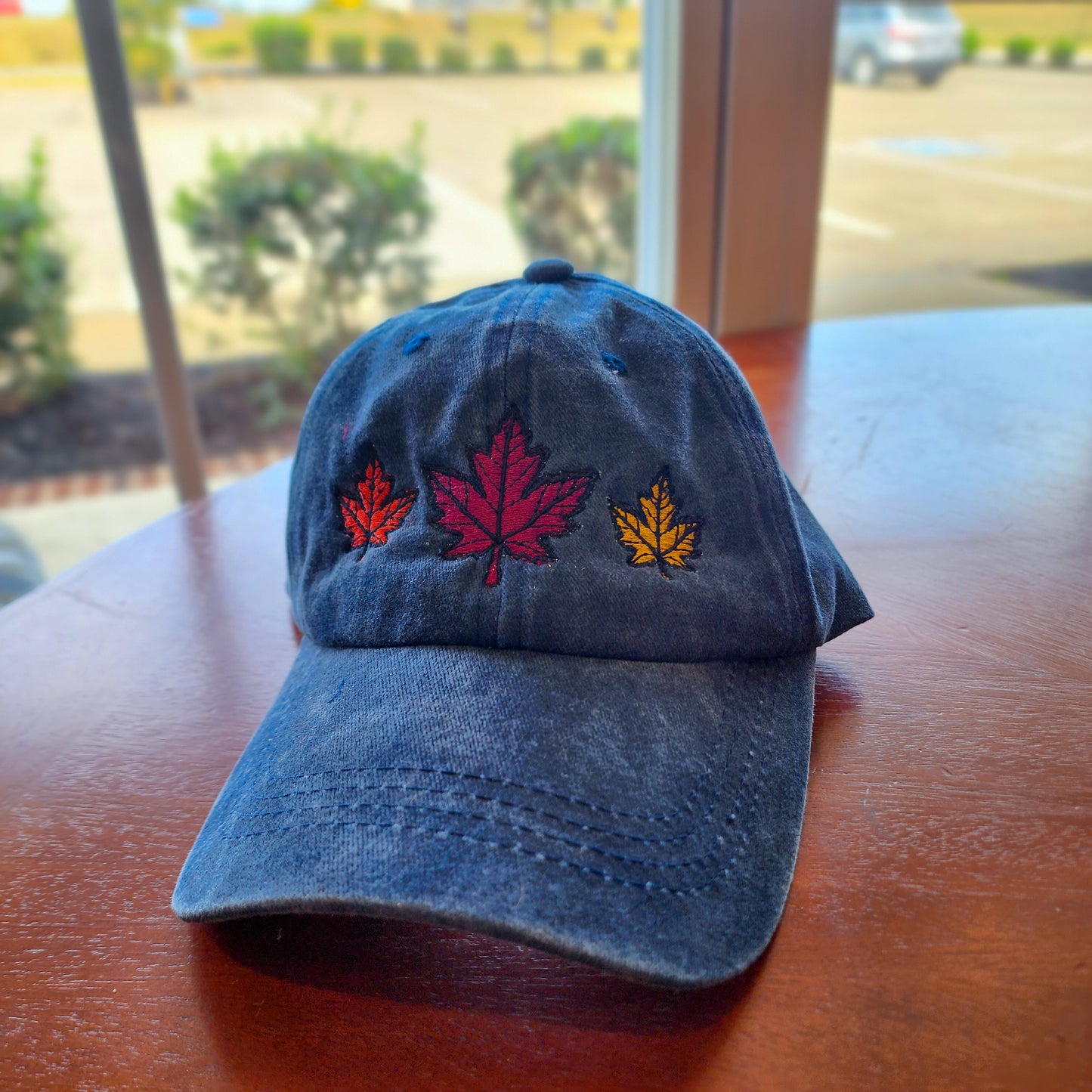 FALL LEAF BALL CAP