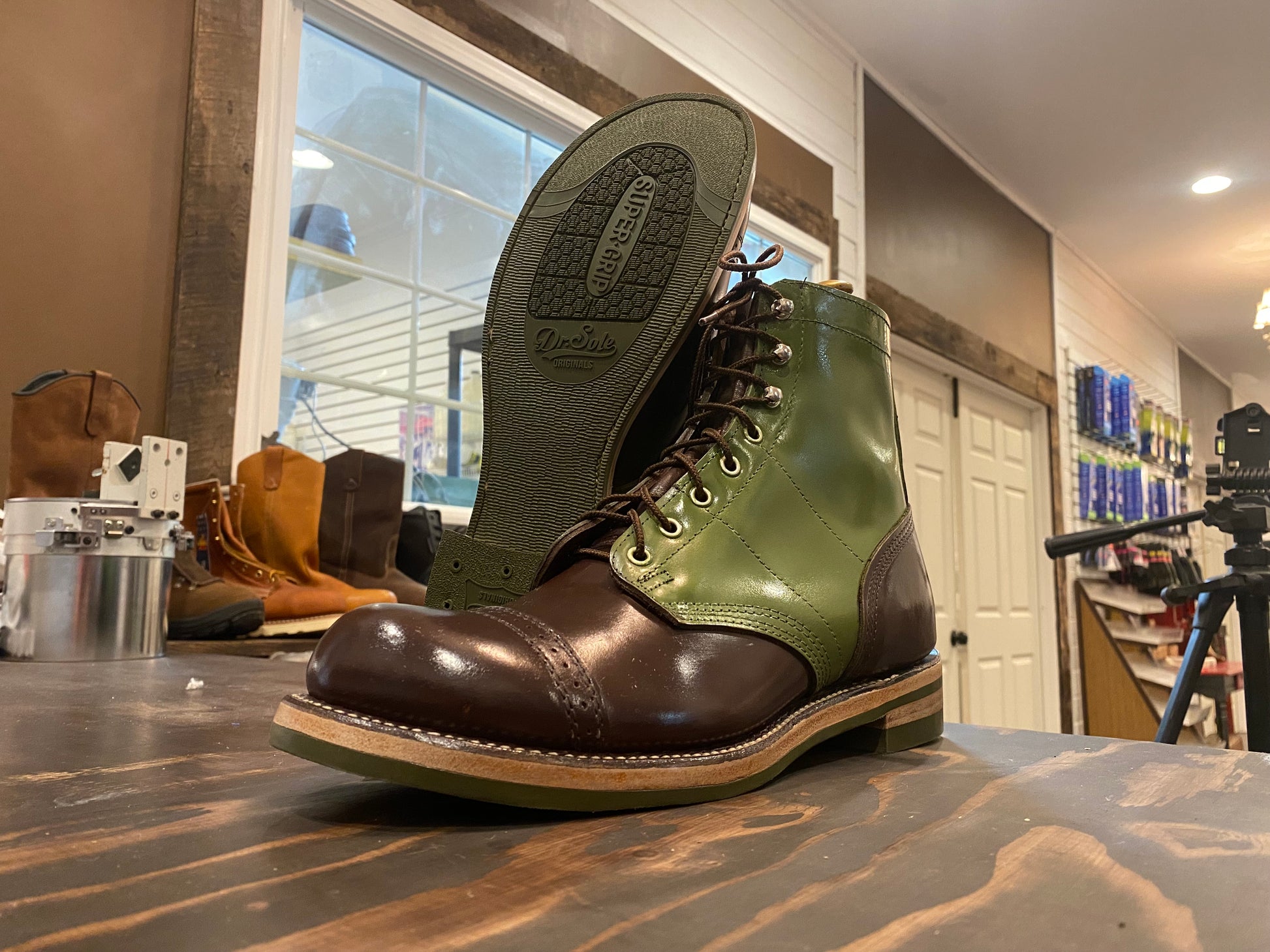 The Dress Shoe Repair Center; The Dr Sole Full Sole Heel – The