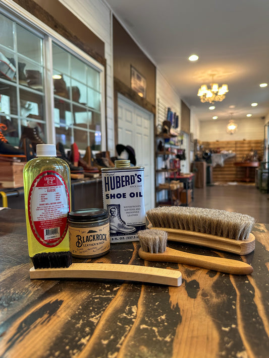 The Ultimate Work Boot Cleaning & Oiling Kit