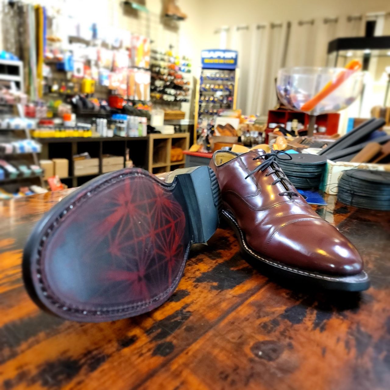 Leather Dress Shoe Shoe Repair After