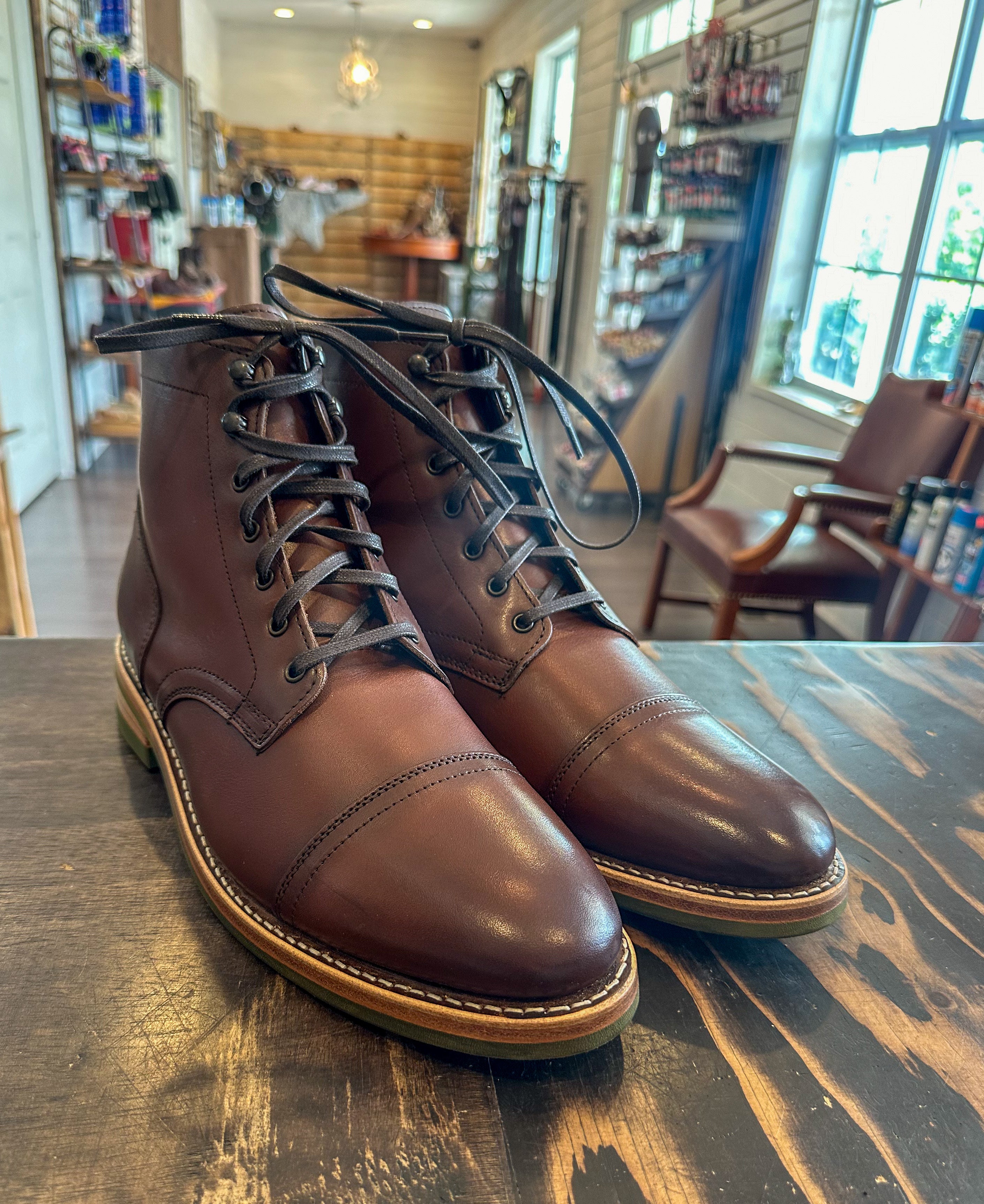 Thursday Boot Co. Captain Boot in newest Brandy 8.5 WIDE New